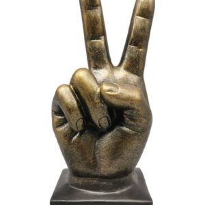 Figura Bookend Amor y Paz